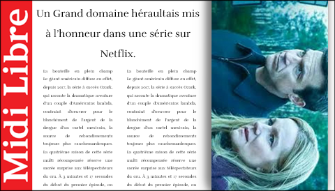 Visuel article de presse.